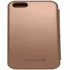 Evelatus Capa tipo livro para iPhone 7/8/SE2020/SE2022 rosa-ouro