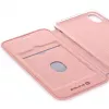 Evelatus Capa tipo livro para Apple iPhone X/Xs rosa-ouro