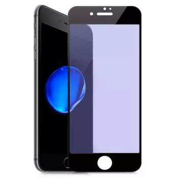 Evelatus Apple iPhone 7/8 Protetor de ecrã Anti-Blue 2.5D Full Cover com cola japonesa antiestático