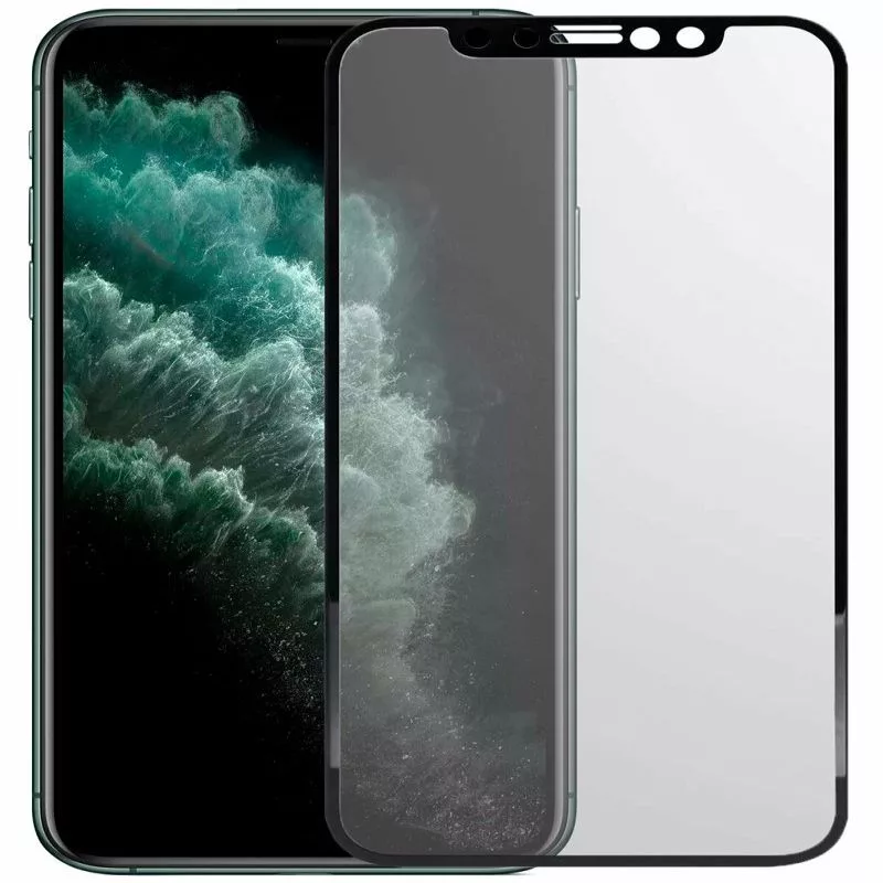 EVELATUS Apple iPhone XR/11 Privacy Protetor de ecrã 2.5D Silk Full Cover com cola japonesa antiestático