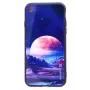 EVELATUS Capa Picture Glass para Apple iPhone 7/8/SE 2020/SE 2022 Flower Power