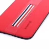 Evelatus Capa traseira para Apple iPhone X Dazzle vermelha