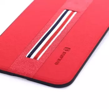 Evelatus Capa traseira para Apple iPhone X Dazzle vermelha