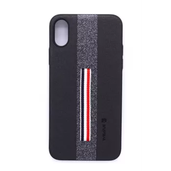 Evelatus Capa traseira para Apple iPhone X Dazzel preta