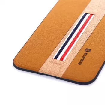 Evelatus Capa traseira para Apple iPhone X Dazzel castanha