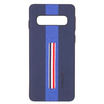 Evelatus Samsung Galaxy S10 Capa traseira TPU Dazzle Blue