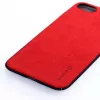Evelatus Capa traseira de silicone líquido Kuton vermelho para Apple iPhone 7/8