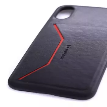 Evelatus Apple iPhone X Nobel Black capa traseira