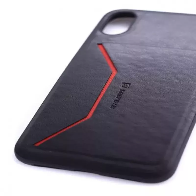 Evelatus Apple iPhone X Nobel Black capa traseira