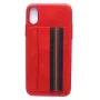 Evelatus Capa traseira de plástico Cubit vermelha para Apple iPhone X
