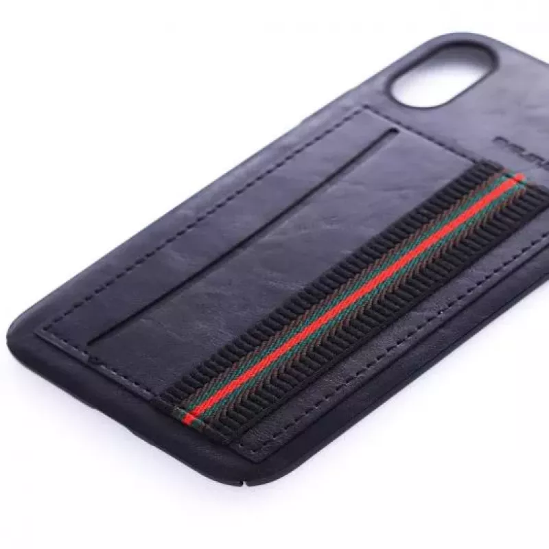 Evelatus Apple iPhone X Cubit Plastic Black capa traseira em plástico