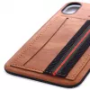 Evelatus Capa traseira Cubit Brown para Apple iPhone X