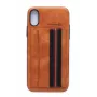 Evelatus Capa traseira Cubit Brown para Apple iPhone X