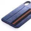 Evelatus Apple iPhone X Cubit Plastic Blue capa traseira em plástico