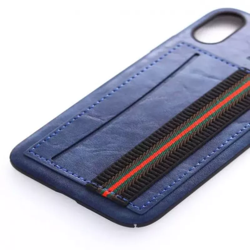 Evelatus Apple iPhone X Cubit Plastic Blue capa traseira em plástico