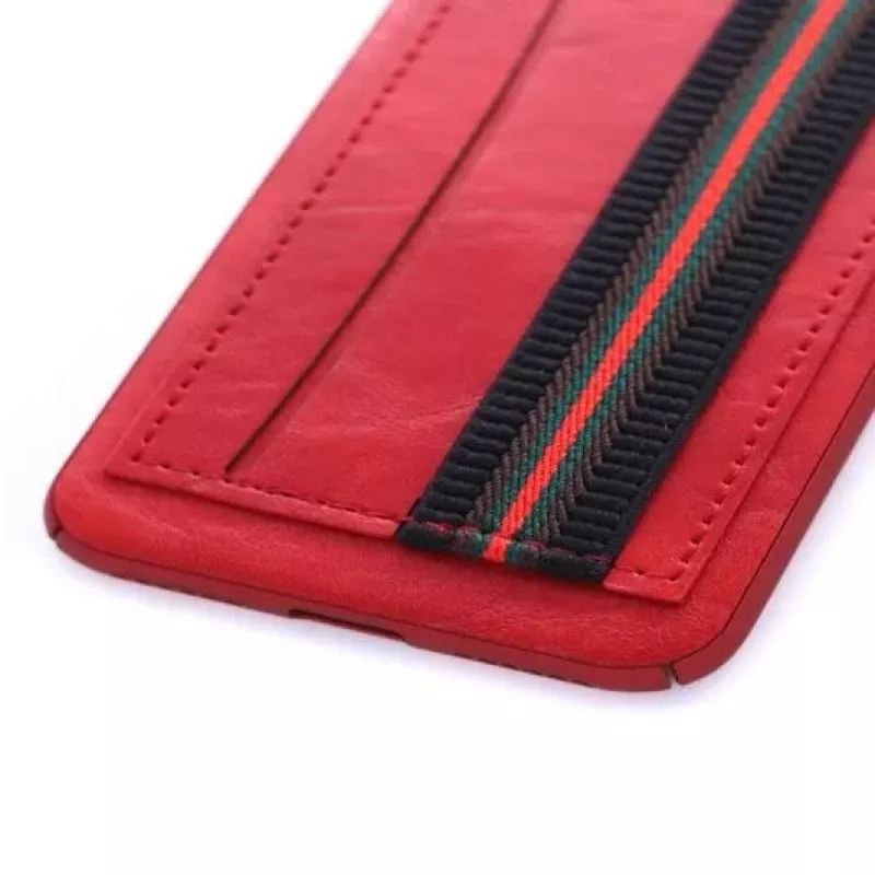 Evelatus Capa traseira Cubit em plástico vermelha para Apple iPhone 7 / 8 / SE 2020