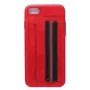 Evelatus Capa traseira Cubit em plástico vermelha para Apple iPhone 7 / 8 / SE 2020