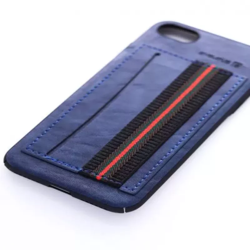 Evelatus Capa protetora Cubit em plástico azul para Apple iPhone 7 / 8 / SE 2020