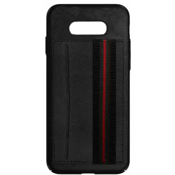 Evelatus Capa Cubit em plástico preta para Samsung Galaxy S10e