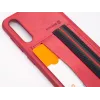 Evelatus Capa protetora Cubit em plástico vermelha para Samsung Galaxy A50