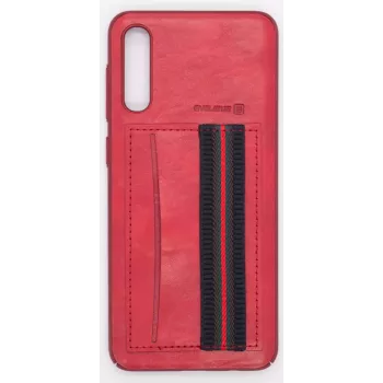 Evelatus Capa protetora Cubit em plástico vermelha para Samsung Galaxy A50