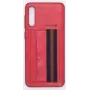 Evelatus Capa protetora Cubit em plástico vermelha para Samsung Galaxy A50