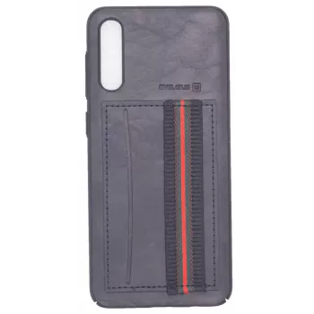 Evelatus Capa traseira Cubit em plástico preta para Samsung Galaxy A50
