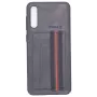Evelatus Capa traseira Cubit em plástico preta para Samsung Galaxy A50