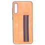 Evelatus Capa protetora Cubit em plástico castanha para Samsung Galaxy A50