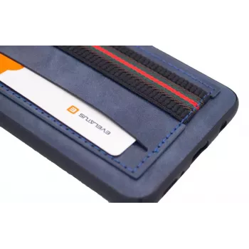Evelatus Capa Cubit em plástico azul para Samsung Galaxy A50