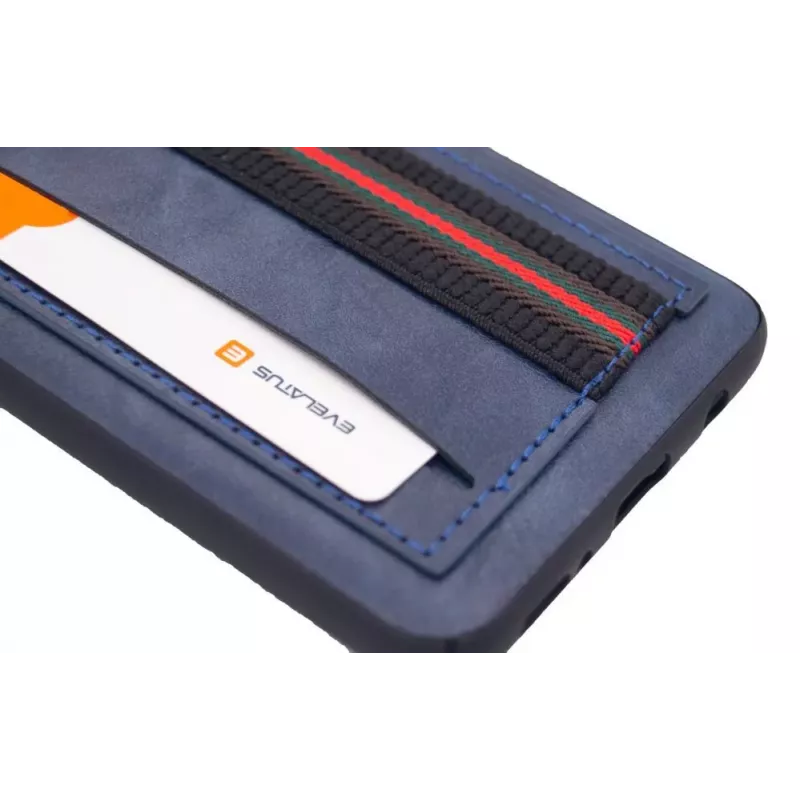 Evelatus Capa Cubit em plástico azul para Samsung Galaxy A50