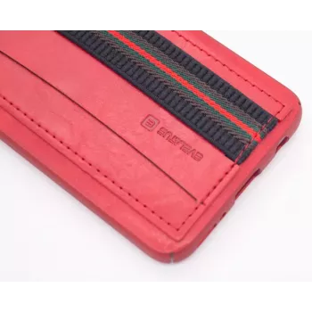 Evelatus Capa traseira Cubit em plástico vermelha para Samsung A40