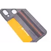 Evelatus Capa protetora Cubit em plástico preta para Samsung A40