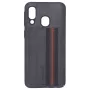 Evelatus Capa protetora Cubit em plástico preta para Samsung A40