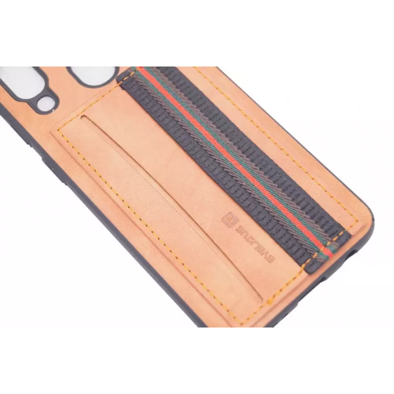 Evelatus Capa traseira Cubit em plástico castanha para Samsung Galaxy A40