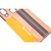 Evelatus Capa traseira Cubit em plástico castanha para Samsung Galaxy A40