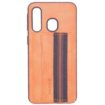 Evelatus Capa traseira Cubit em plástico castanha para Huawei P30 Lite