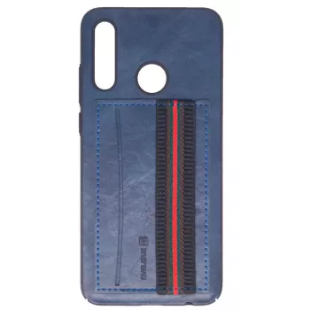Evelatus Capa traseira Cubit em plástico azul para Huawei P30 Lite