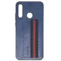 Evelatus Capa traseira Cubit em plástico azul para Huawei P30 Lite