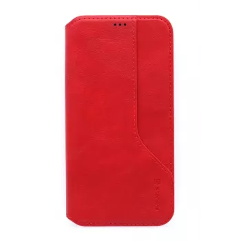 Evelatus Capa traseira em silicone líquido vermelha para Apple iPhone X