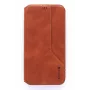 Evelatus Capa traseira Cissais em pele castanha para Apple iPhone X / XS
