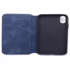 Evelatus Capa traseira Cissais em silicone azul para Apple iPhone X