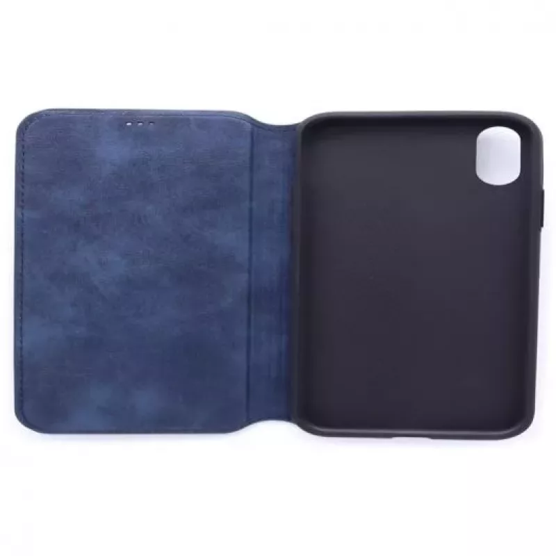 Evelatus Capa traseira Cissais em silicone azul para Apple iPhone X