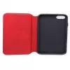 Evelatus Capa traseira em silicone líquido vermelha para Apple iPhone 7