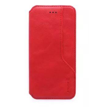 Evelatus Capa traseira em silicone líquido vermelha para Apple iPhone 7