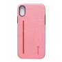 Evelatus Capa traseira em silicone para Apple iPhone X / XS, rosa