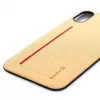 Evelatus Capa protetora em silicone líquido 6127 amarela para Apple iPhone X