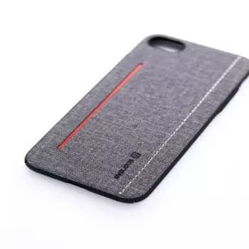 Evelatus Capa traseira em silicone 6127 cinzenta para Apple iPhone 7/8