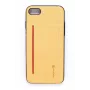 Evelatus Capa traseira em silicone 6127 amarela para Apple iPhone 7/8/SE2020/SE2022