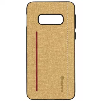 Evelatus Capa traseira amarela para Samsung Galaxy S10e